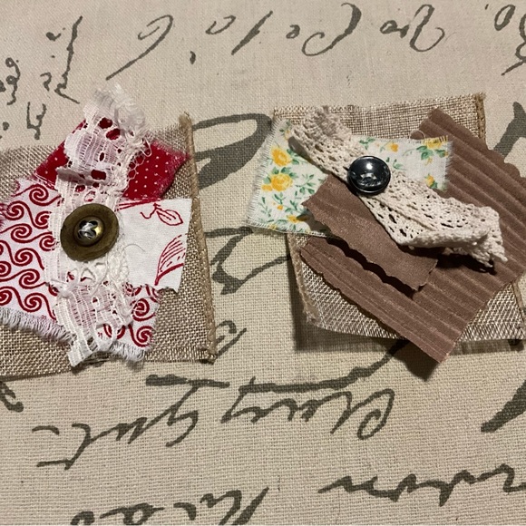 2 Clusters / Slow Stitch  Snippets / Junk Journal Ephemera - Picture 4 of 7